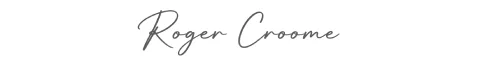 Roger Croome signature